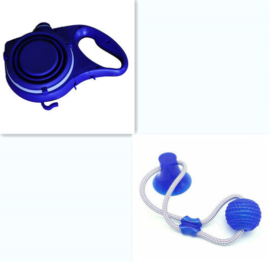 Kit Portátil para Mascotas – Agua, Taza y Correa