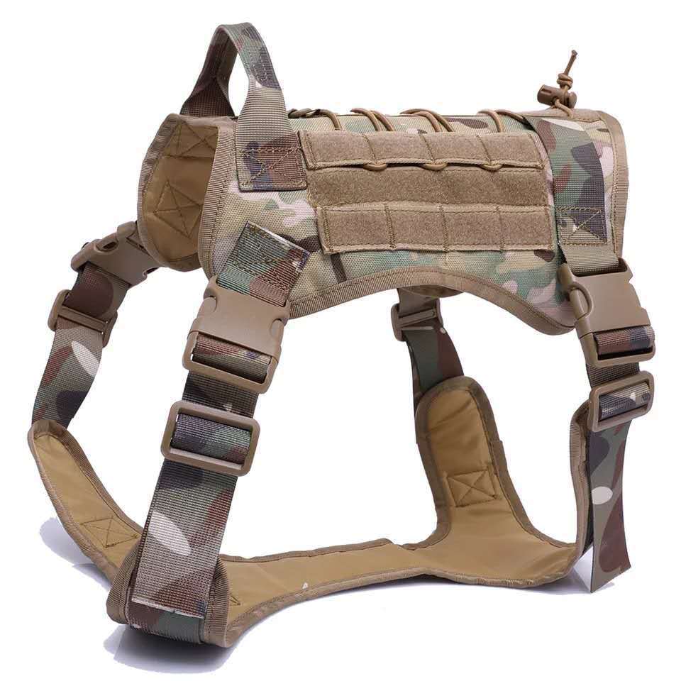 Arnés Táctico para Perros – Fuerza, Comodidad y Control