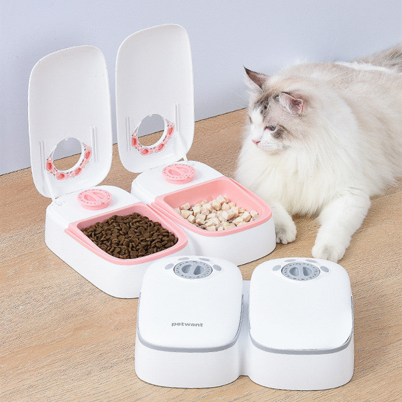 Comedero Automático para Cachorros – Horarios Seguros y Constantes