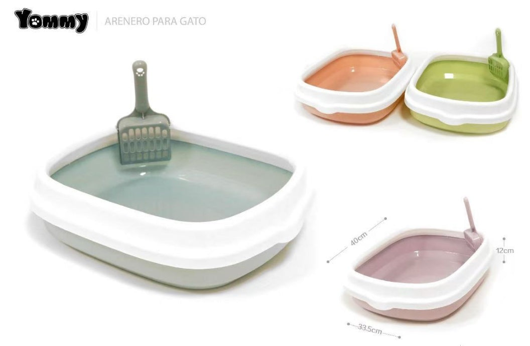 Arenero Compacto para Gatos – Limpieza Fácil y Hogar Feliz