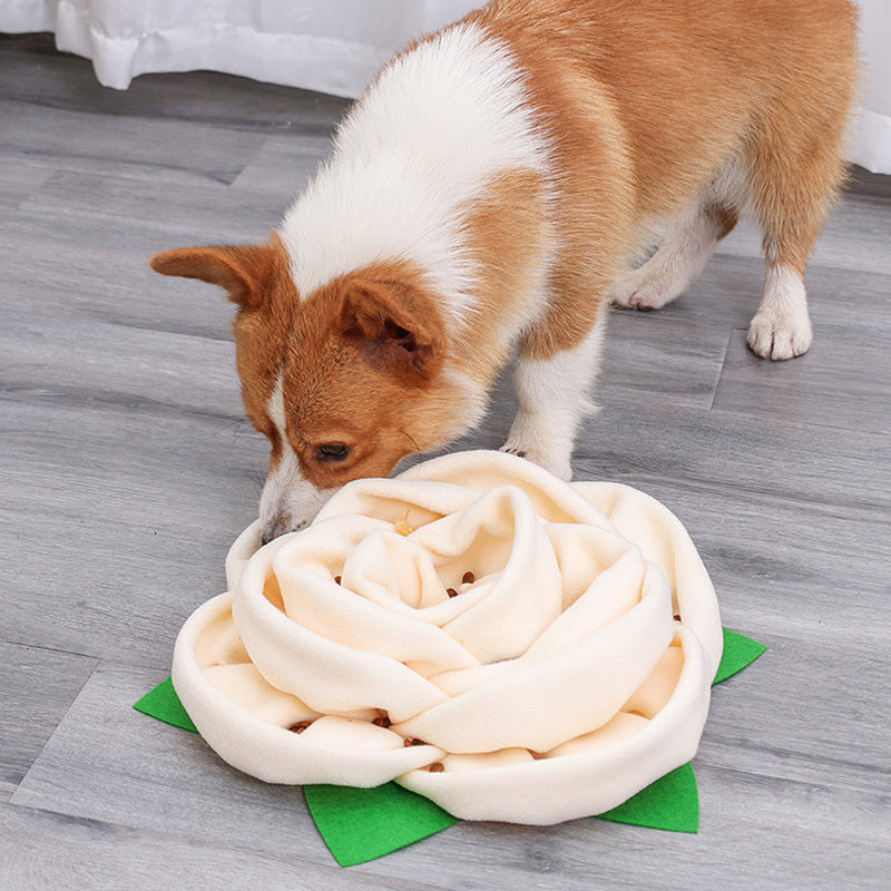 Alfombra Olfativa Rosa para Perros – Diversión y Relajación